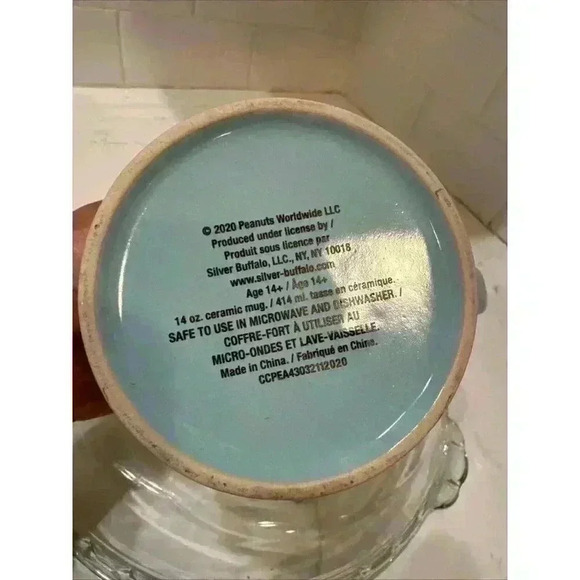 Peanuts Group Profile Walk Ceramic Mug, Microwave Safe, 14-Ounce Snoopy - Picture 9 of 9